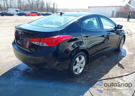 2013 Hyundai Elantra Gls from USA, damaged, VIN 5NPDH4AE5DH319804